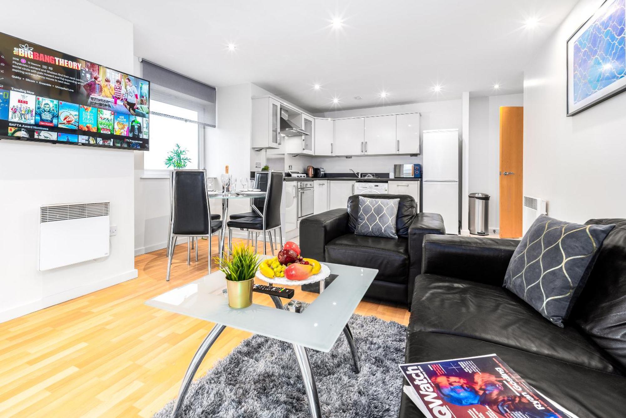 City Centre Apartment - 2 Bedroom - Secure Parking - Top Rated - 201M Birmingham Exteriör bild