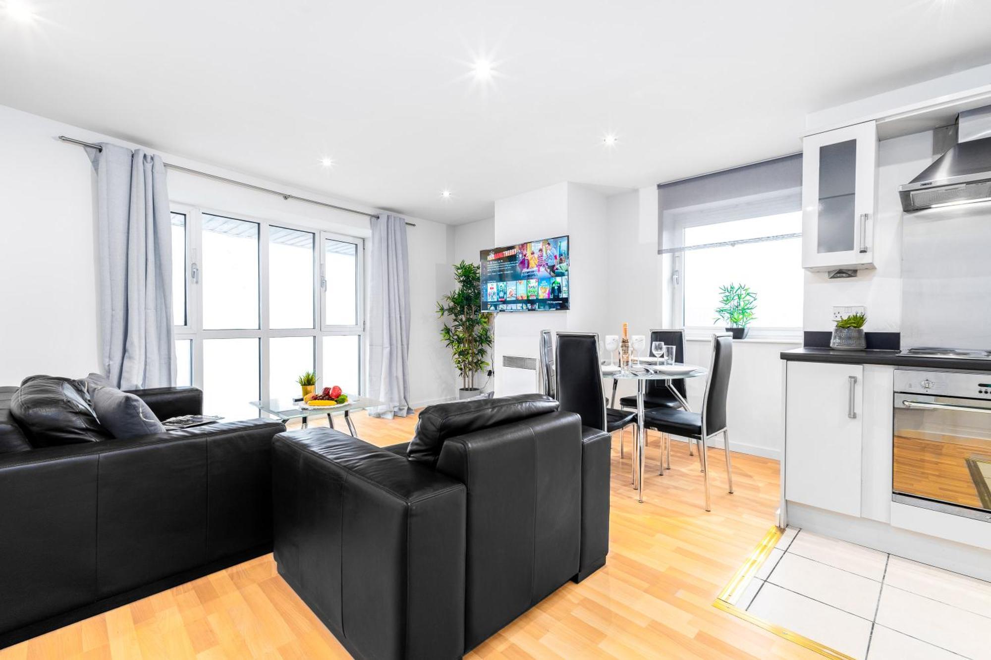 City Centre Apartment - 2 Bedroom - Secure Parking - Top Rated - 201M Birmingham Exteriör bild